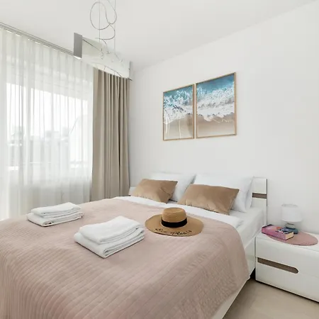 Kasprowicza Seaside - Przy Plaży&prywatny Garaż&taras Słoneczny&fitness Apartament