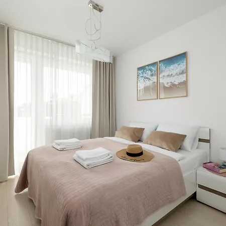 Kasprowicza Seaside - Przy Plaży&prywatny Garaż&taras Słoneczny&fitness Apartament Kołobrzeg