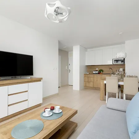 Apartament Kasprowicza Seaside - Przy Plaży&prywatny Garaż&taras Słoneczny&fitness Kołobrzeg