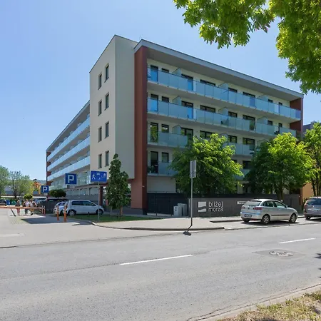 Kasprowicza Seaside - Przy Plaży&prywatny Garaż&taras Słoneczny&fitness Apartament Kołobrzeg